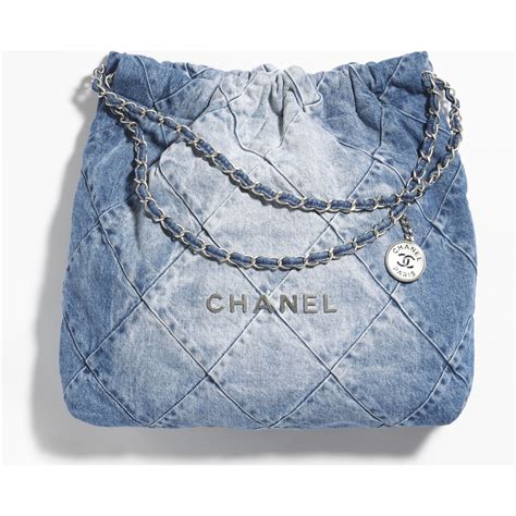 chanel denim bag 2023